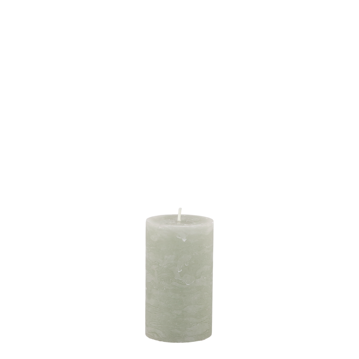 Macon Pillar Candle rustic 30 h H10/D6 cm verte