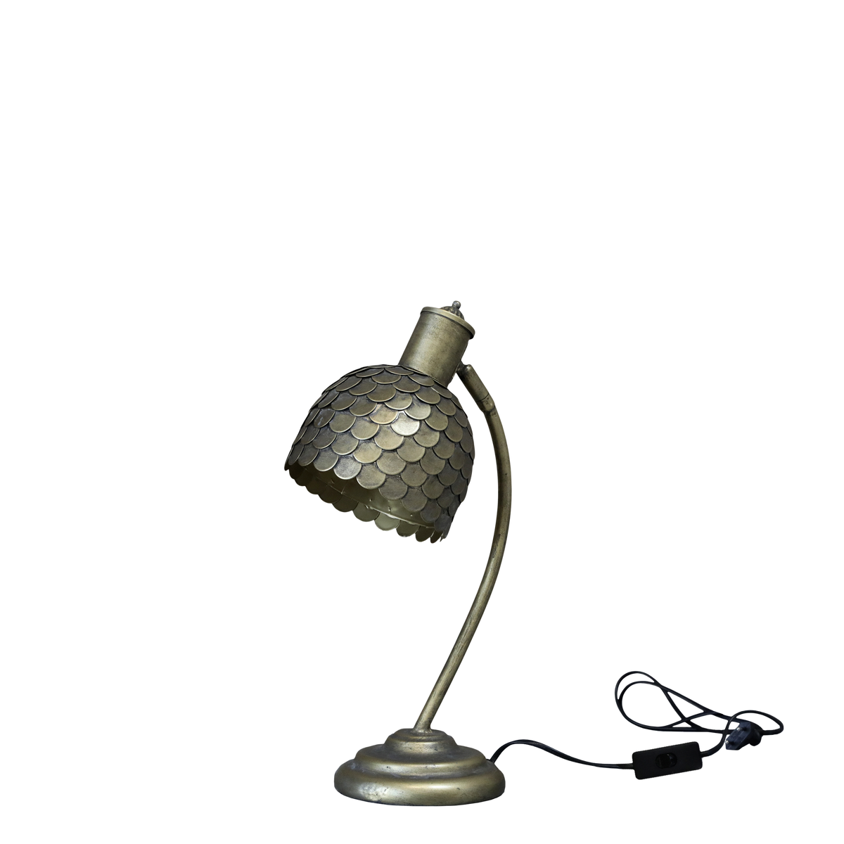 Table Lamp H41/L15/W15 cm antique brass