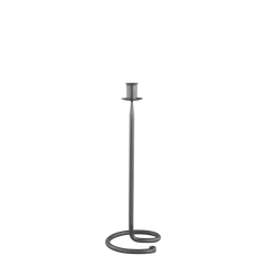 Candlestick H40/D15 cm antique black