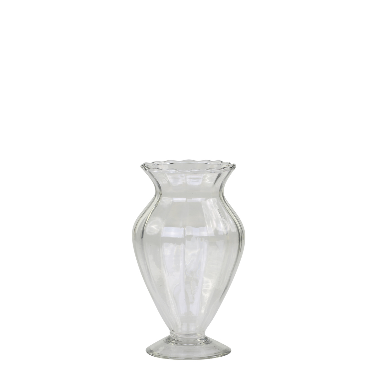 Vase H18/D9.5 cm clear