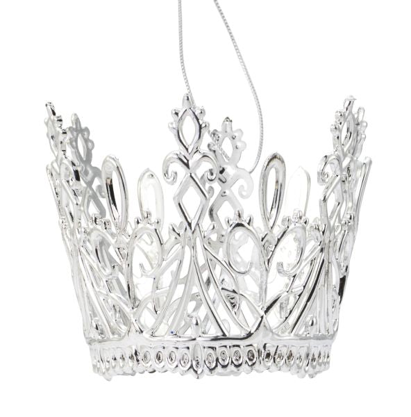 75MM FILIGREE CROWN SILVER