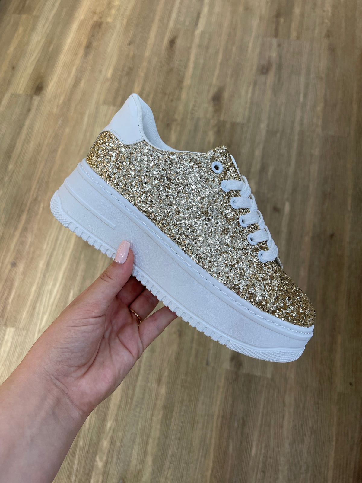 Glitter sneakers - - Live 1