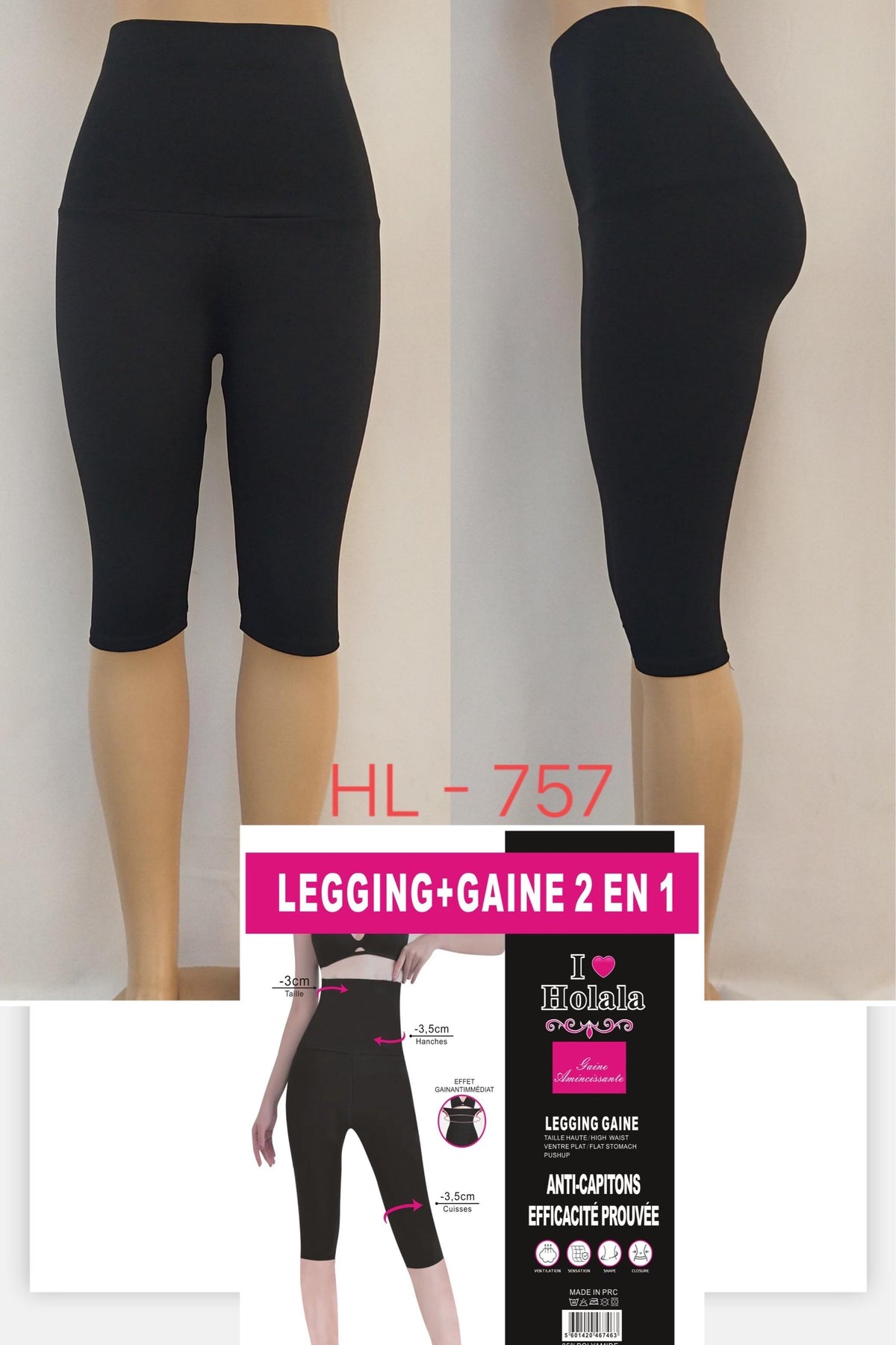 Shape trekvart leggings