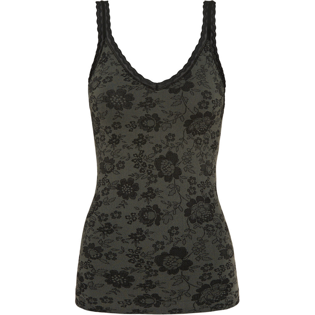 Tim og Simonsen Elena Lace Top Olive