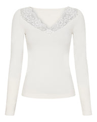 Tim Og Simonsen Belen v-lace Top LS