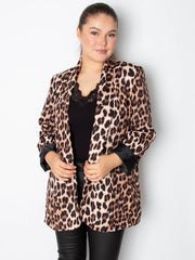 Leopard blazer - Ingen returret - ITSEP24