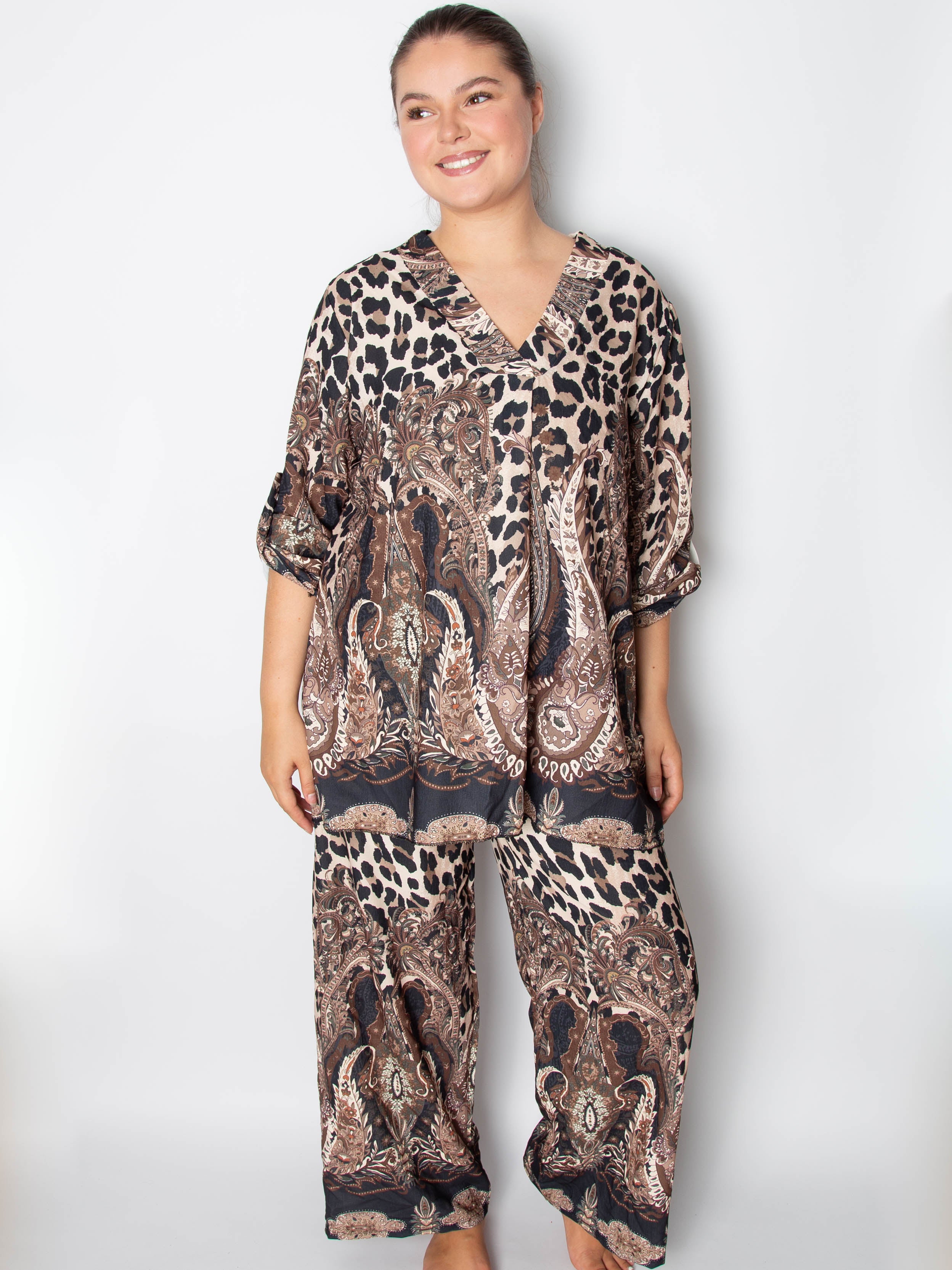 Leopard sæt med print - ITSEP24