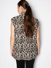 Vatteret leopard vest  - ITSEP24