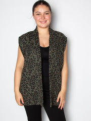 Vatteret leopard vest  - ITSEP24