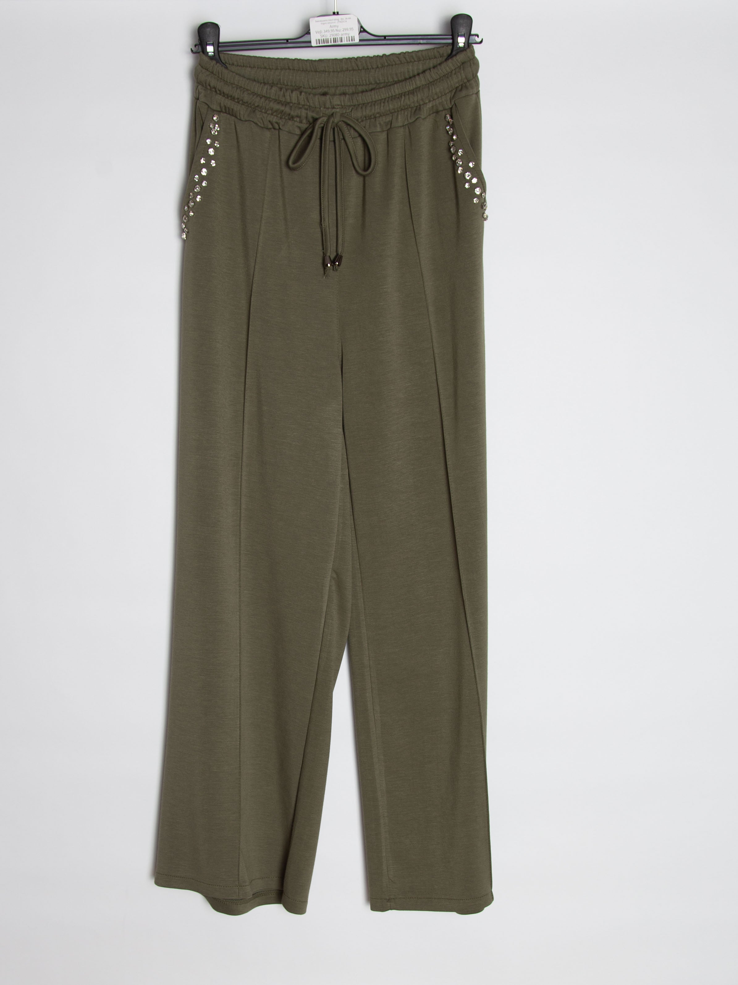 Sweatpants med bling - Str. 34-44 - Ingen returret - ITNOV24