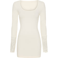 Mary Blouse lace LS Plus