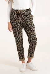 Mirakelbukser med leopard print