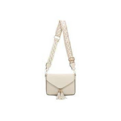 Crossbody taske med lynlås rum -