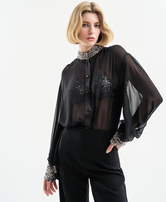 Access Fashion Shirt with sequin details