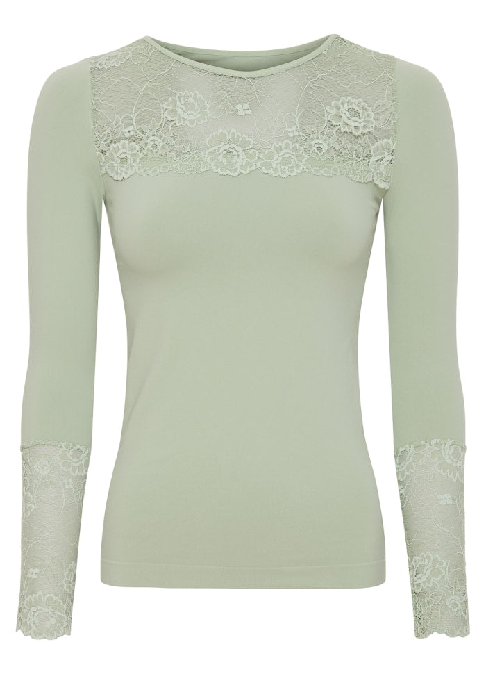 Tim & Simonsen Nancy Blouse lacechest LS