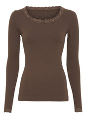 Tim & Simonsen Frida rib Top LS